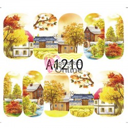 Stickere cu Apa pentru unghii cod A1210